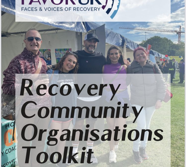 Recovery Community Organisation Toolkit