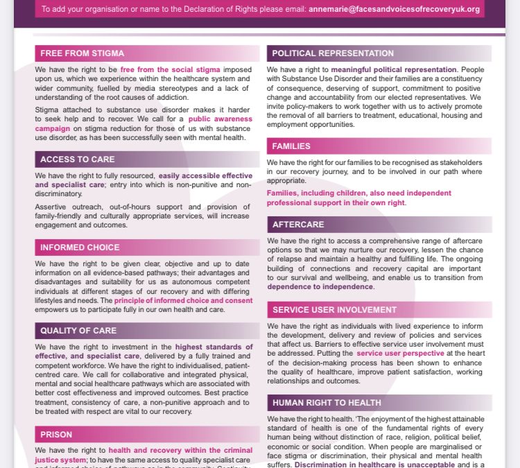 The Evolution of Recovery Advocacy: The Shifts and Challenges in Harm Reduction