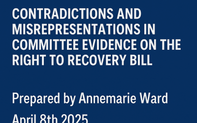 Contradictions and Misrepresentations in Committee Evidence on the Right to Recovery Bill – Health, Social Care and Sport Committee 